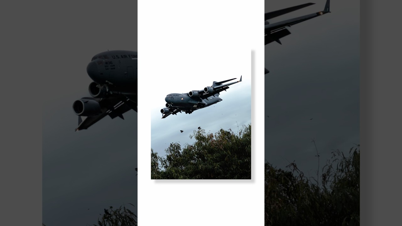 Boeing C-17 Globemaster III US Air Force at Subang Airport (SZB) in preparation for Asean Summit