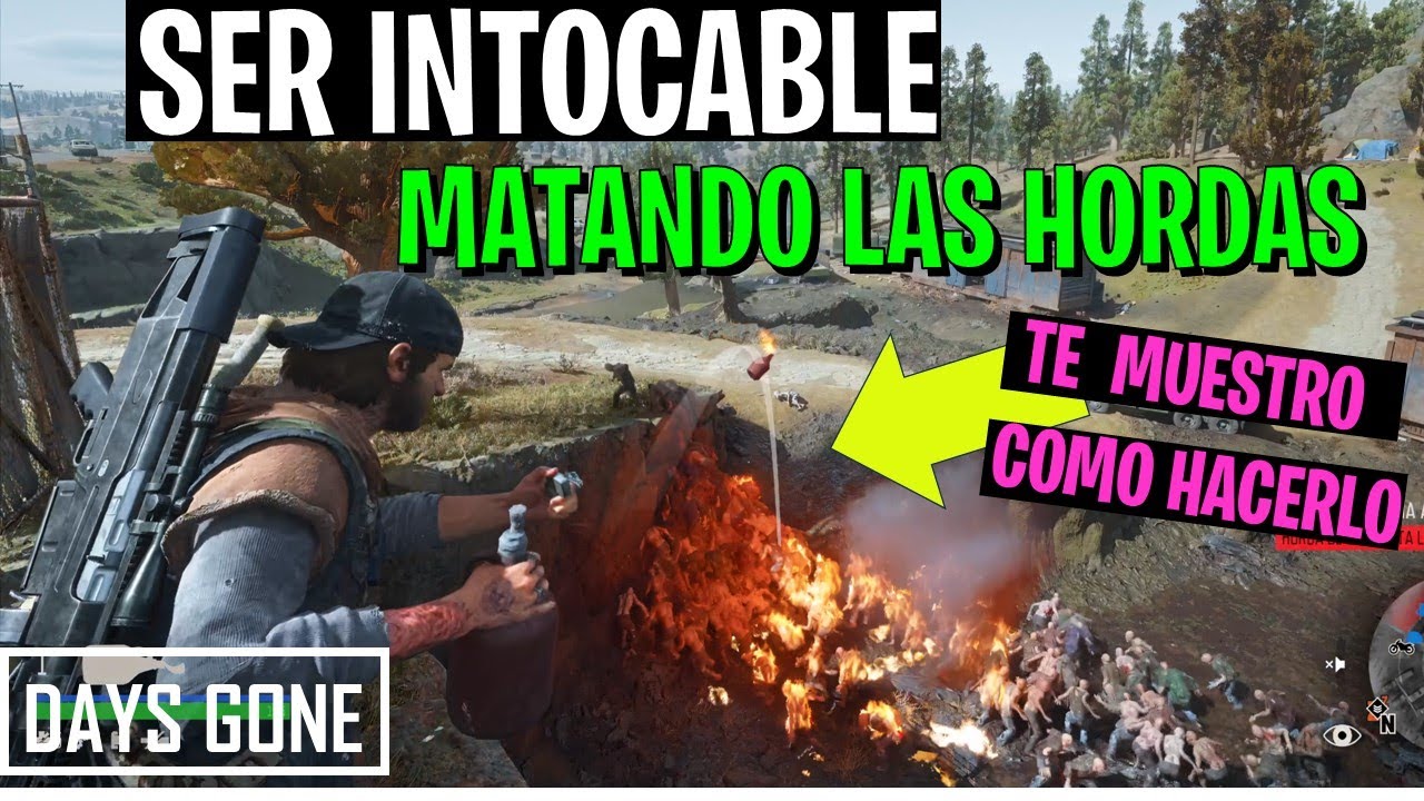 MATA HORDAS en Segundos desde Estos Lugares Secretos. NO PODRAN TOCARTE  / DAYS GONE