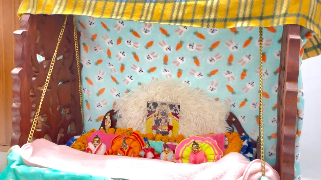 Winter ke liye Laddu ladli ka Palna Bed kiya tayaar!