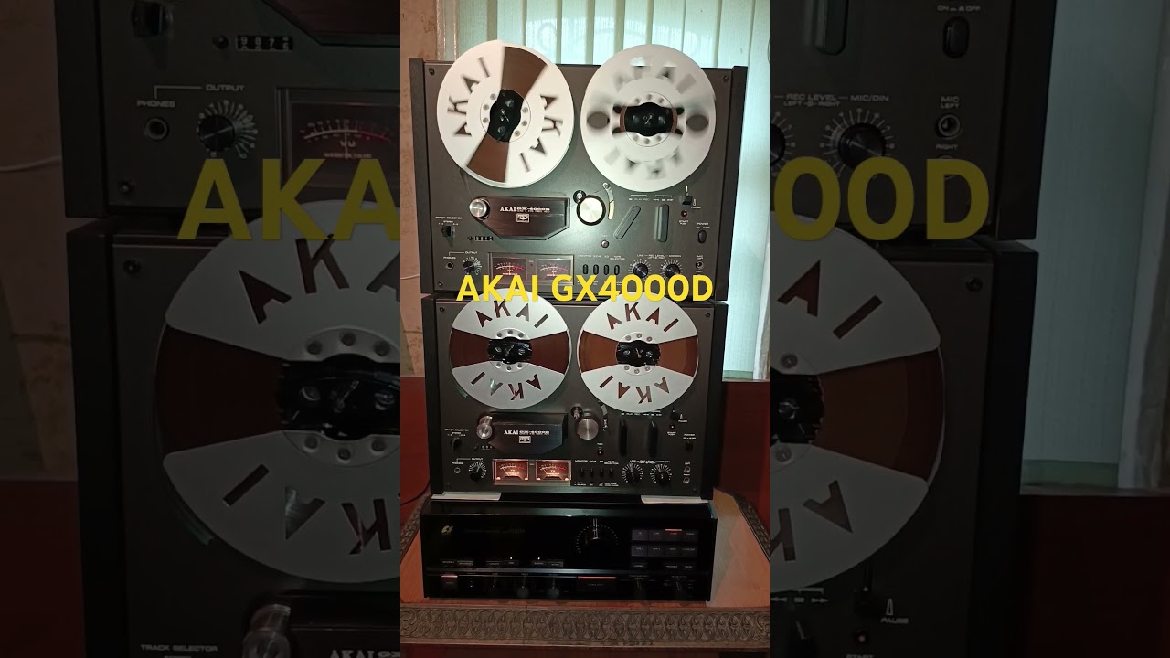 AKAI GX4000D, made in Japan.