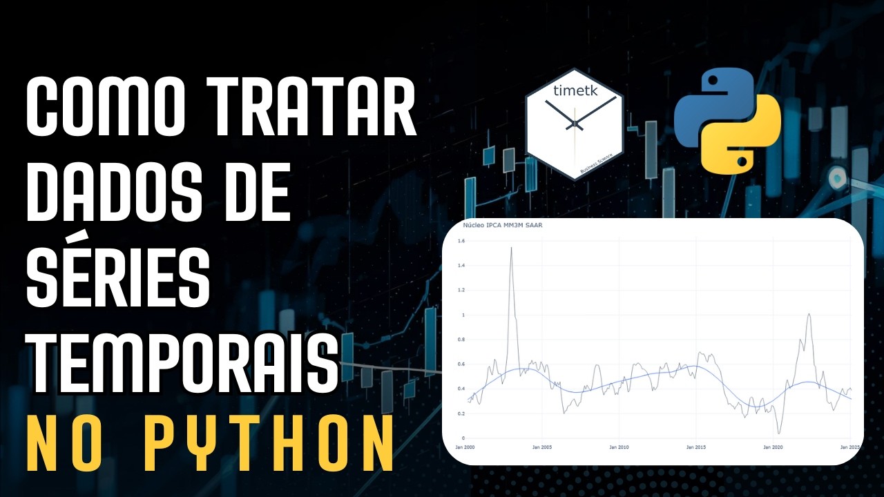 Manipulação de Séries Temporais no Python com pytimetk
