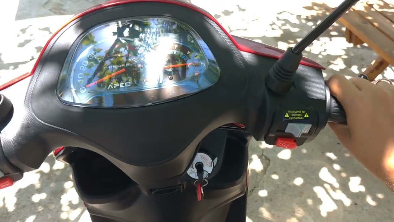 Volta Apec 50cc 125cc ROJO gy6-50 Enjeksiyon beyni resetleme sıfırlama