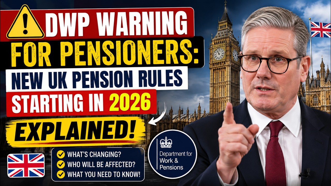 🚨 Важное оповещение DWP: новые правила пенсионной системы Великобритании с 2026 года, о которых д...
