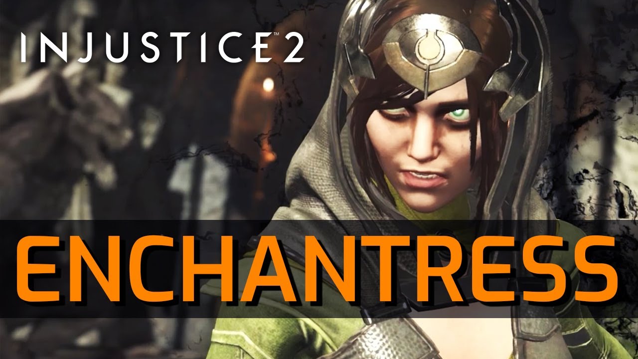 Injustice 2 - Enchantress Moveset w. Inputs [Basic]