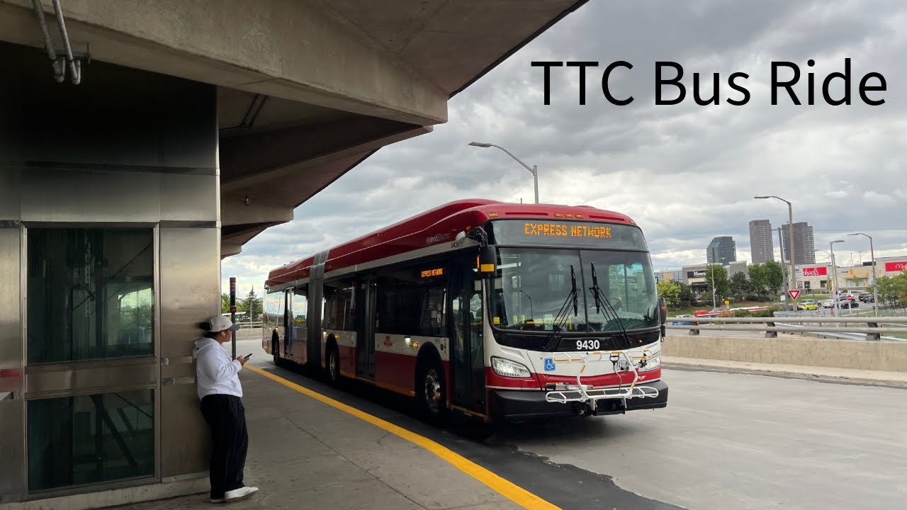 Toronto TTC 929 Dufferin Express Bus Ride - Full Route Southbound 9/7/2025