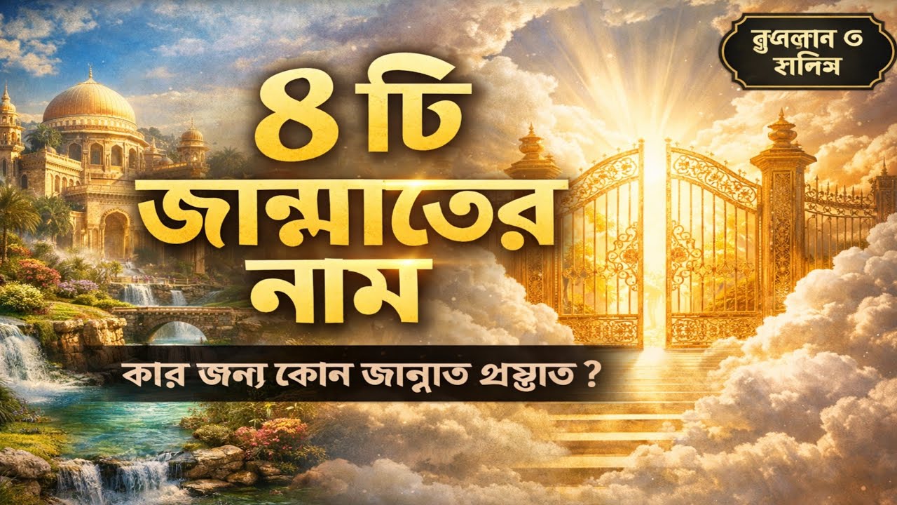 ৮ টি জান্নাতের বর্ণনা ও নাম ।। কার জন্য কোন জান্নাত প্রস্তুত ।। Life In Jannah।। নূরের কণ্ঠ 
