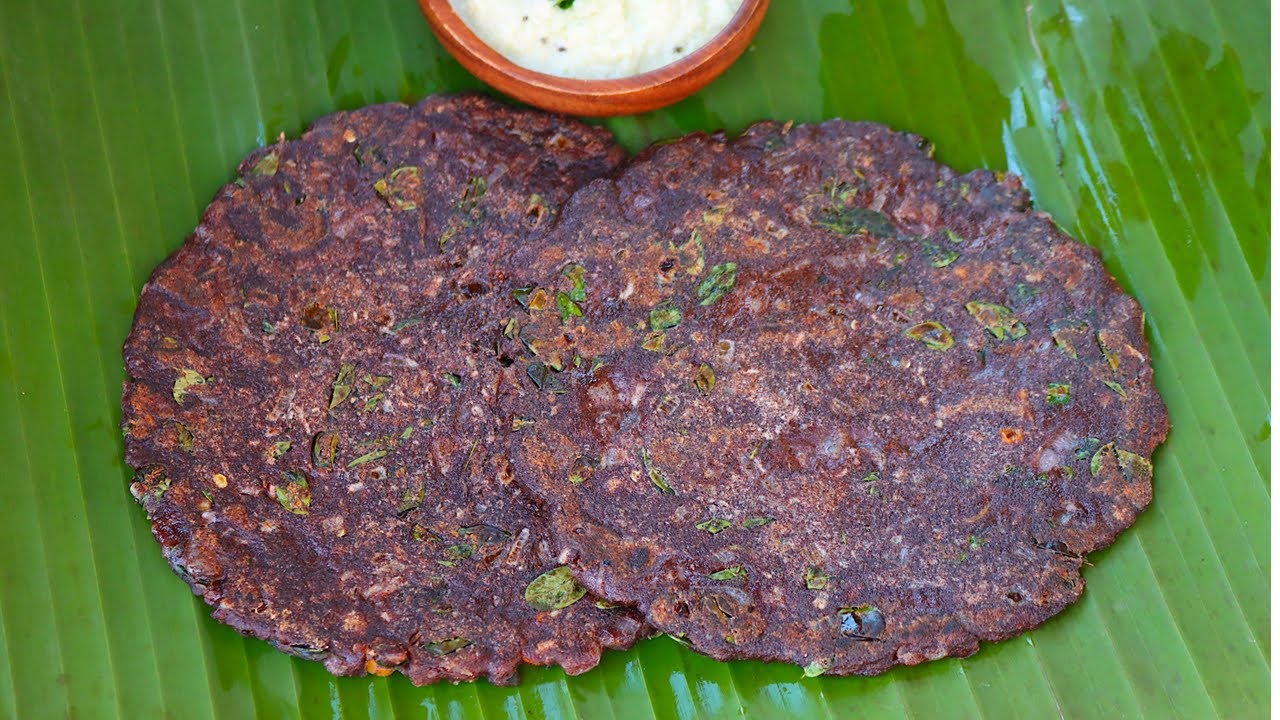 கேழ்வரகு அடை மிக சுவையாக செய்வது எப்படி | Ragi Adai Recipe in tamil | Breakfast Recipe in tamil