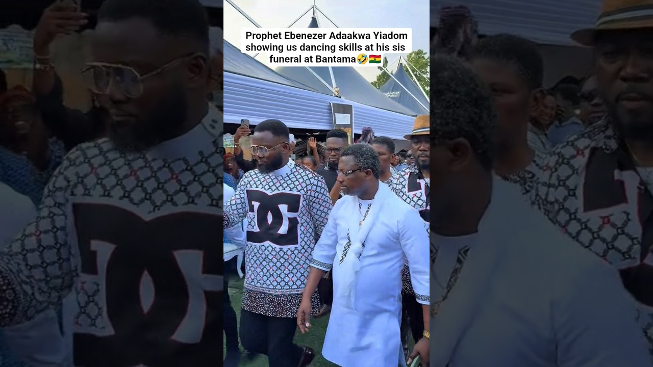 Prophet Ebenezer Adaakwa Yiadom showing us dancing skills🤣🇬🇭#ghana #trending #news