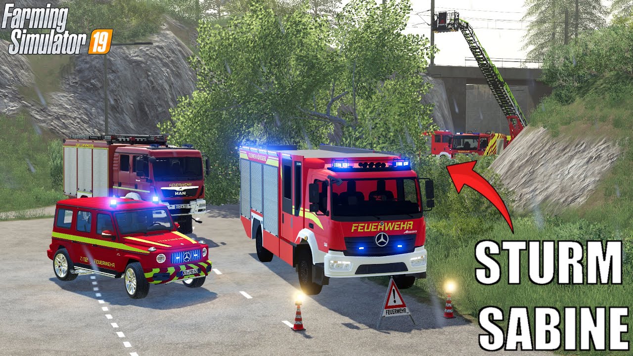 LS19 - STURM SABINE: Feuerwehr Einsatz - Chaos in Königsberg!