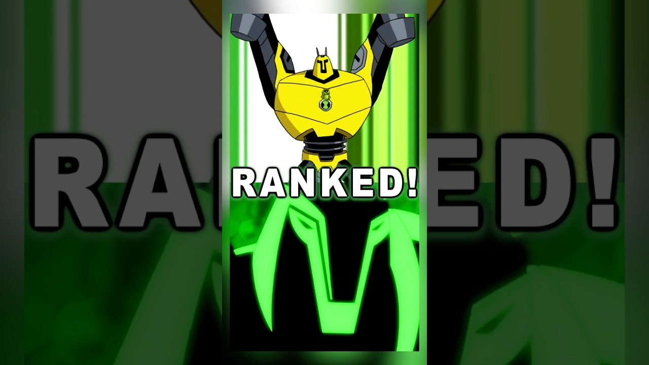 Armodrillo Transformations Ranked Worst to Best for Ben 10! #ben10 #ranked #fyp