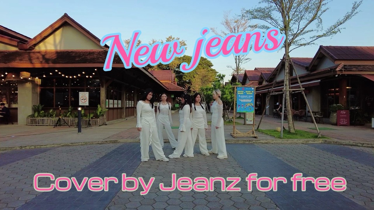 Jeanz for free cover New jeans 09/01/26 ‪@jingjaimarket1012  ,Chiang Mai, Thailand