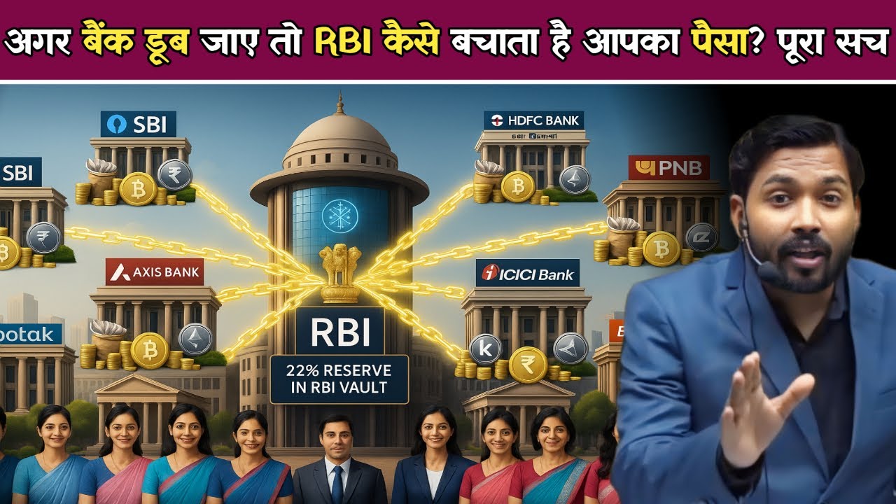 क्या आपका पैसा सुरक्षित है? RBI कैसे करता है बैंकों पर कंट्रोल RBI कैसे रोकता है बैंकों को भागने से