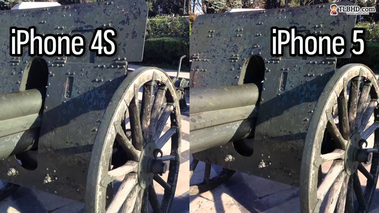 iPhone 5 vs iPhone 4S - changes, camera and speed tests