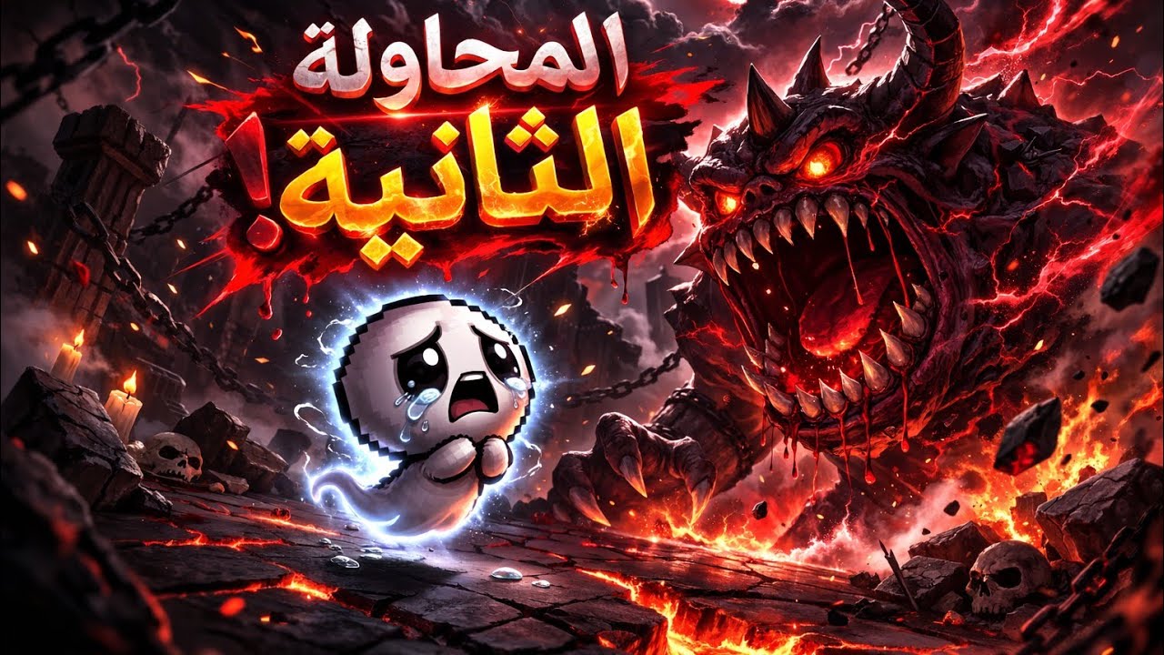 The Binding of Isaac المحاولة الثانية الأللللم