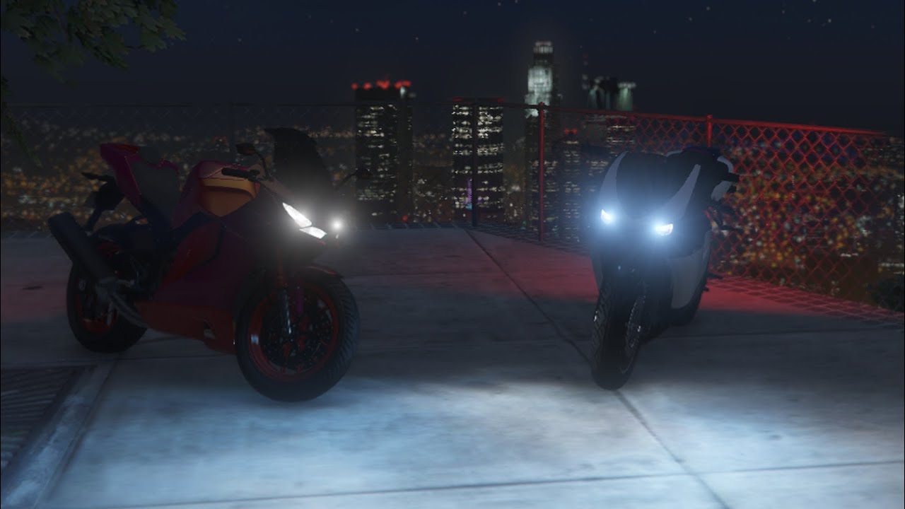 GTA Online | Drag Race | Shinobi Vs. Bati 801 | Low Grip Tires (PATCHED)