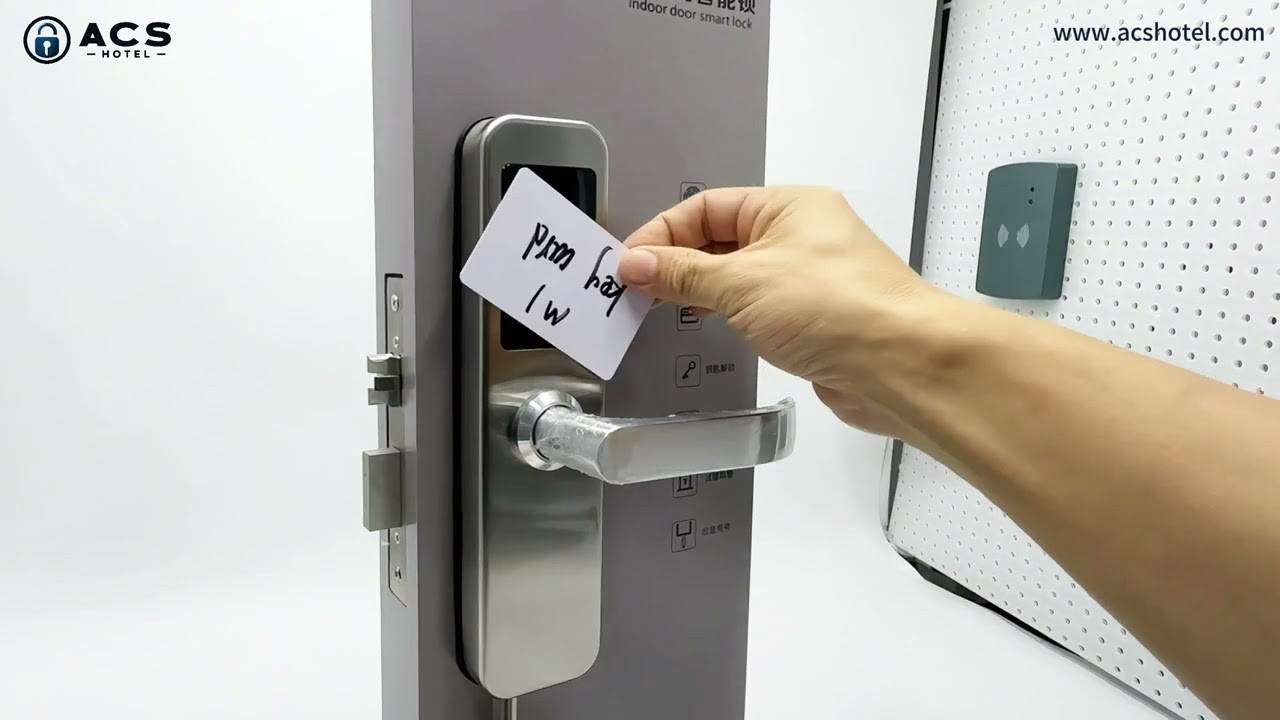 HL-H2058 Mifare Hotel Lock System: Budget-Friendly Operation Demo for Hostels & Motels