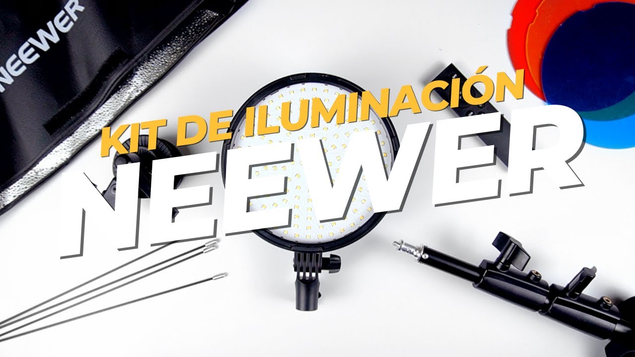 C&oacute;mo ILUMINAR mejor tus VIDEOS | Kit de iluminaci&oacute;n NEEWER