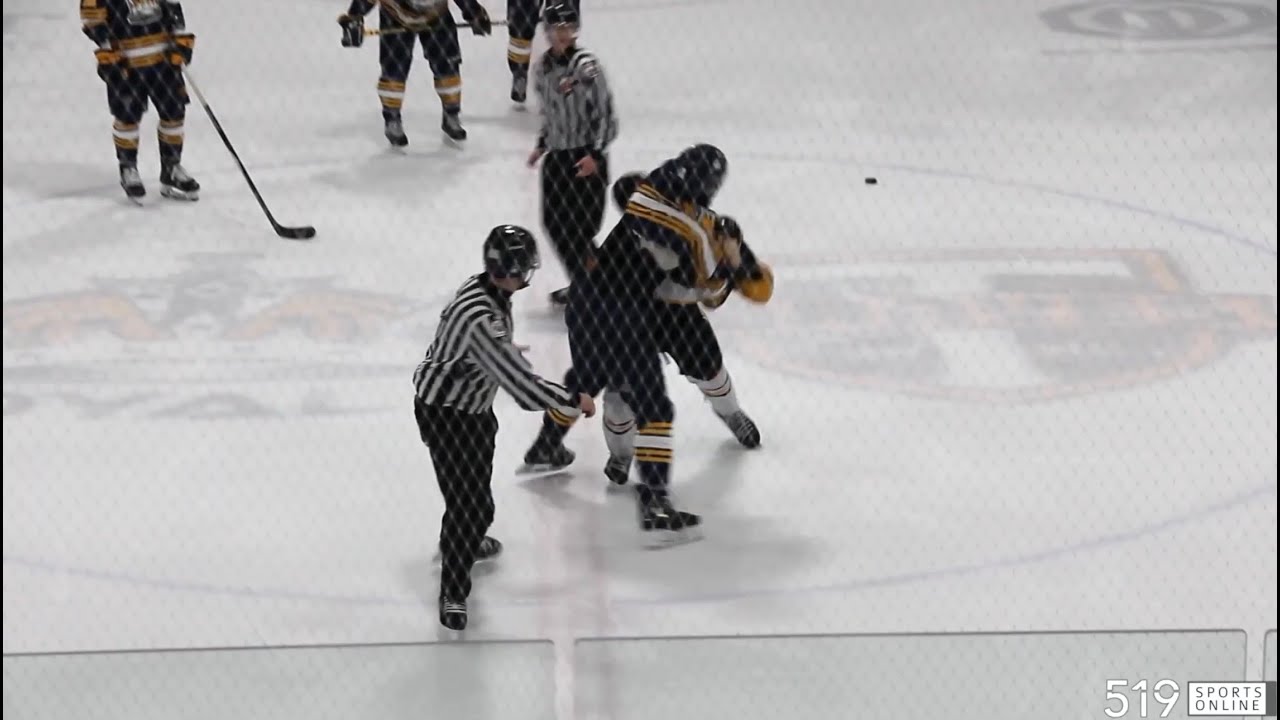 OEHL Hockey - Tillsonburg Thunder vs Tavistock Royals