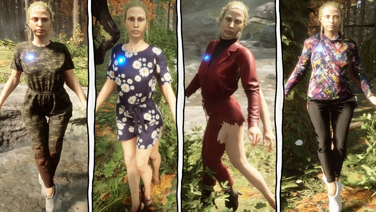 Sons of the Forest - All Virginia Outfit Locations and Showcase (Sons of the Forest Outfits)