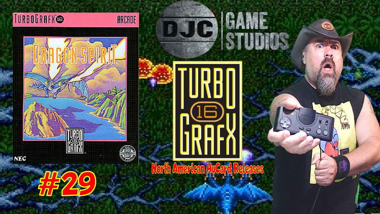 TURBOGRAFX 16 - North American HuCard Releases #29 - "DRAGON SPIRIT"