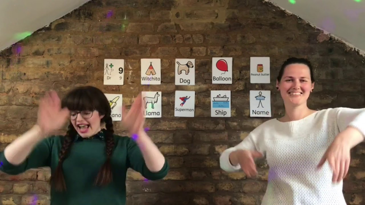 Sing and Sign Communication with Katie and Shauna : Online Learning