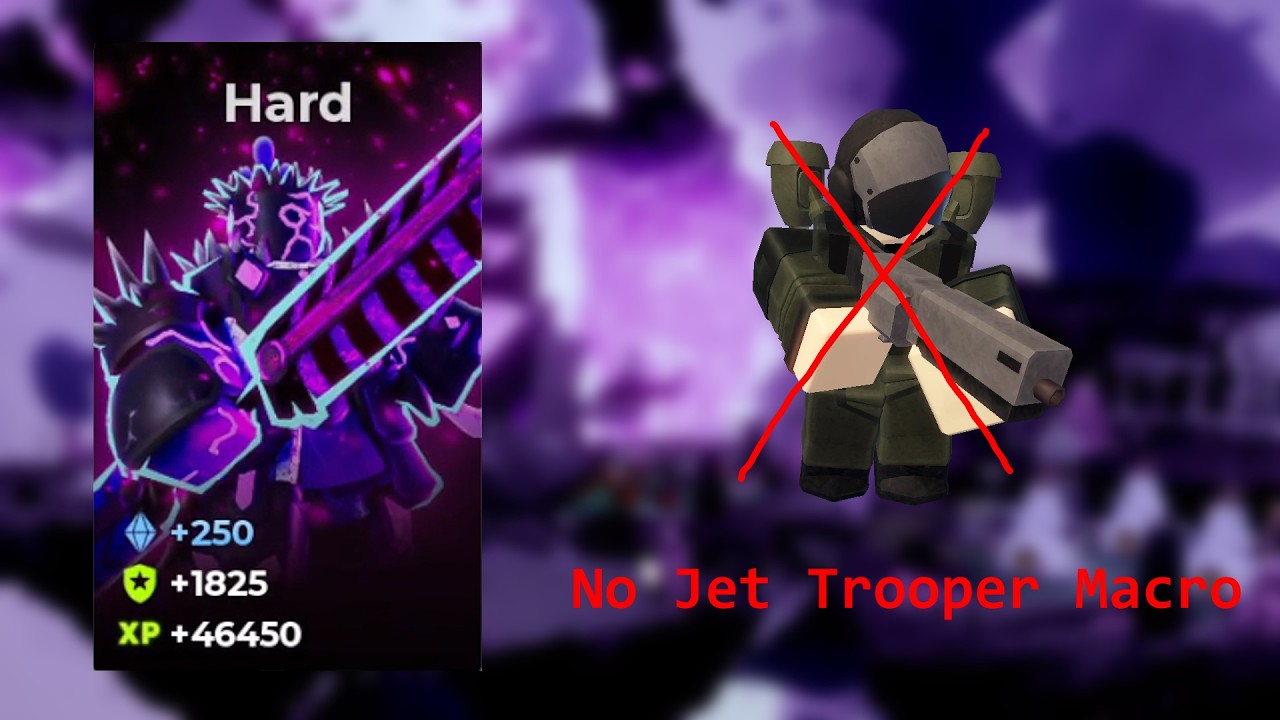 Solo hard mode (No Event Towers) | TDX x Tower Battles II