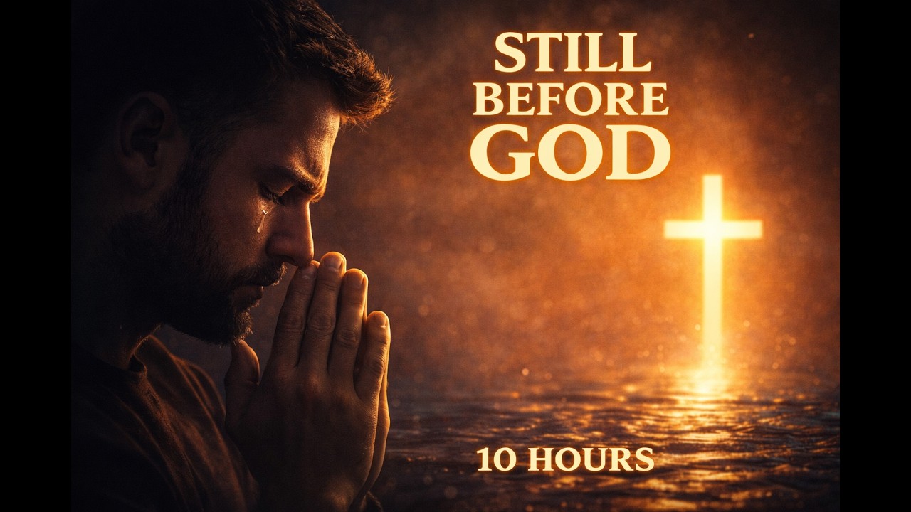 10 Hours Peaceful Christian Worship Music | Still Before God (Psalm 46:10) Sleep & Meditation