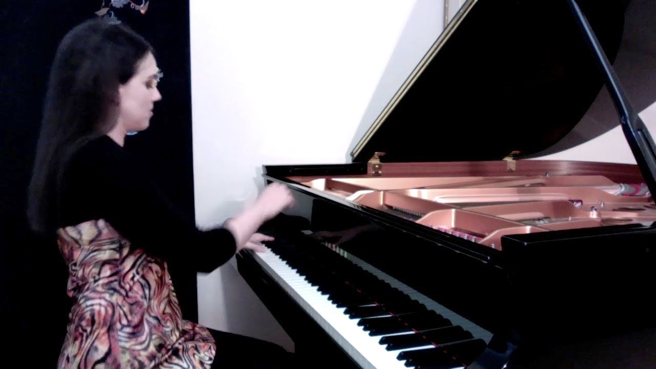 F. Liszt Totentanz for solo piano, S.525 (longer excerpt) - Maria Welna (piano)