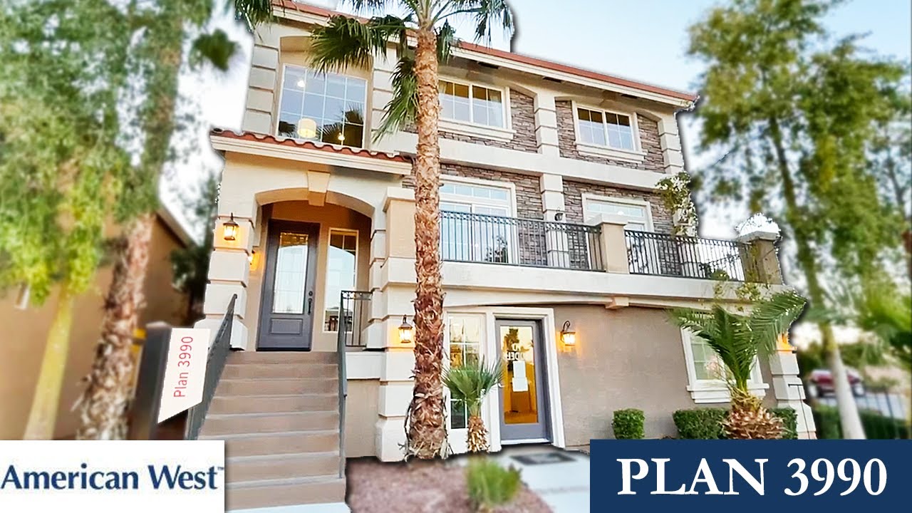 481K+ Plan 3990 by American West @ Brentwood in Highlands Ranch | New Homes for Sale in Southwest LV