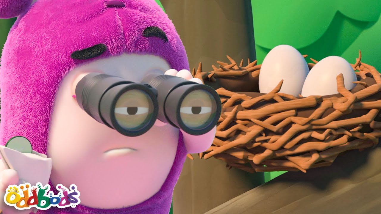 The Mystery Egg in the Park | OddBods | Science and Nature Cartoons For Kids| Moonbug Kids