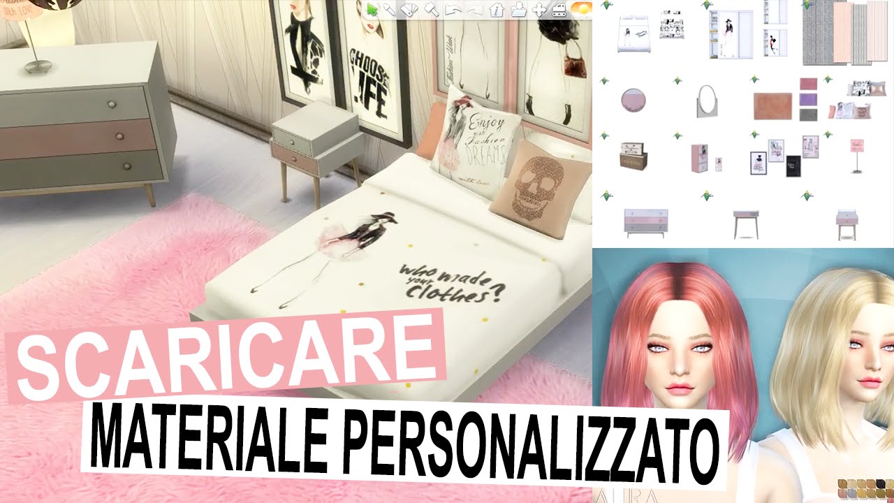 Come scaricare il materiale personalizzato - THE SIMS 4