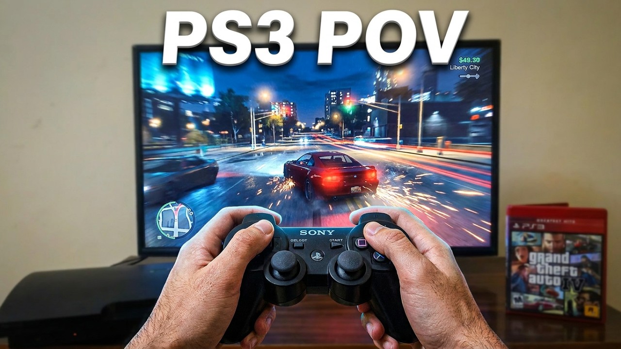 GTA 4 - PS3 POV Gameplay