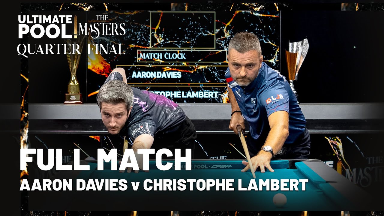 BATTLE OF THE CHAMPIONS | Aaron Davies v Christophe Lambert | The Masters 2025