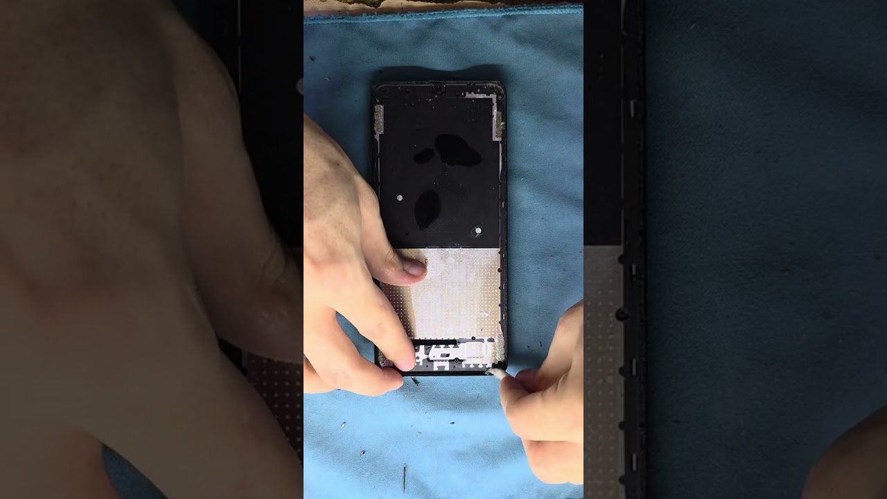 Samsung a06 cambio de pantalla 
