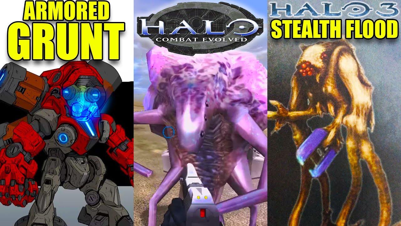 Враги Halo, которые не попали в список (удалённые враги Halo)