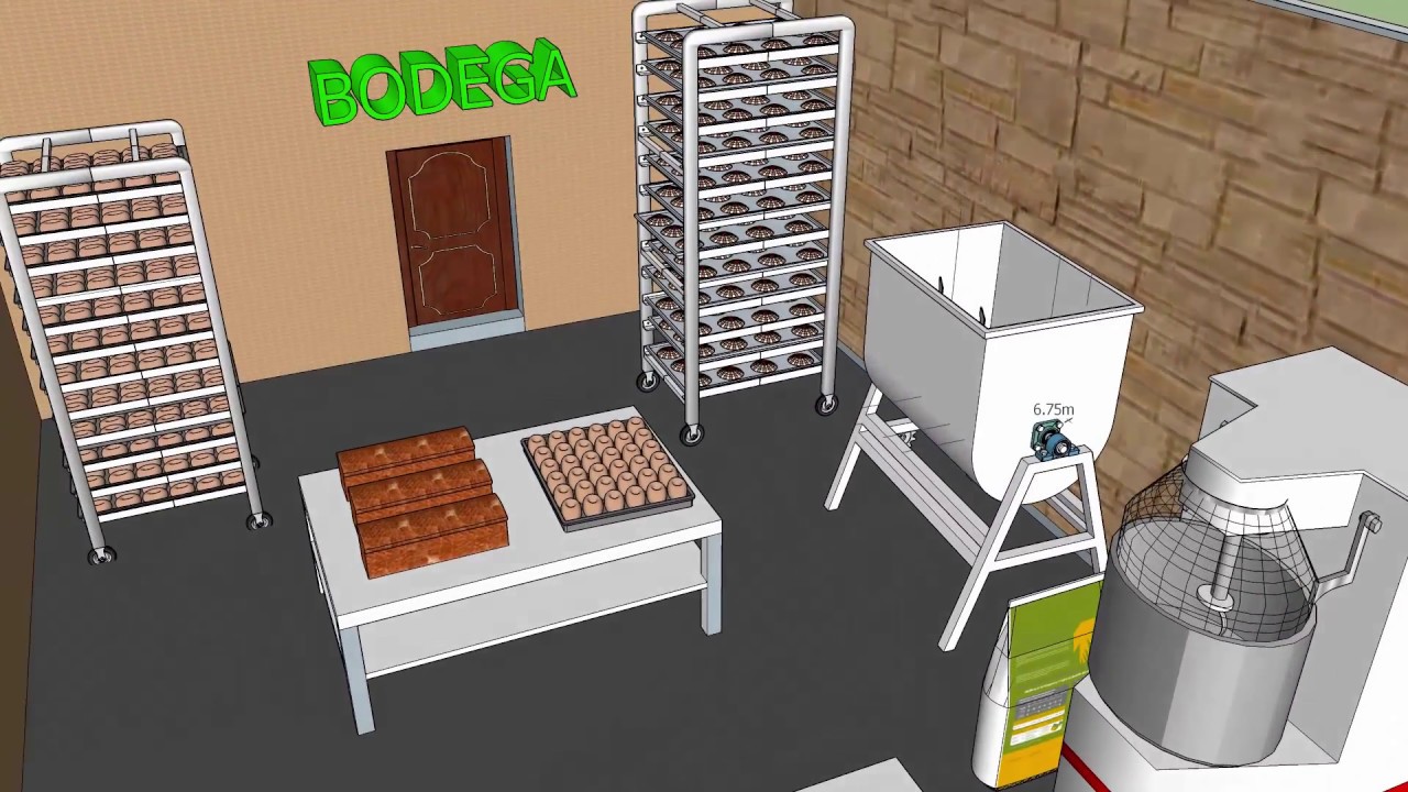 PLANO PANADERÍA MANÁ