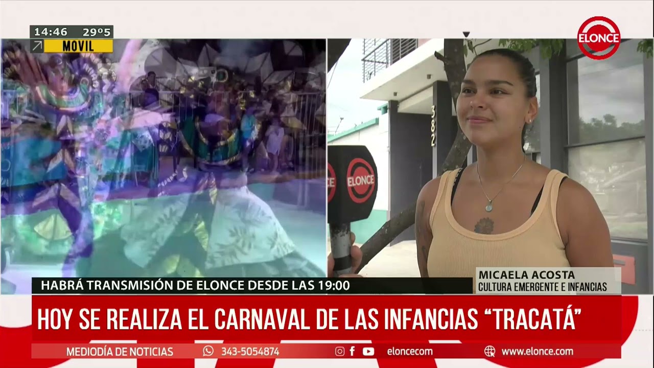 Se realiza hoy el Carnaval de las Infancias 