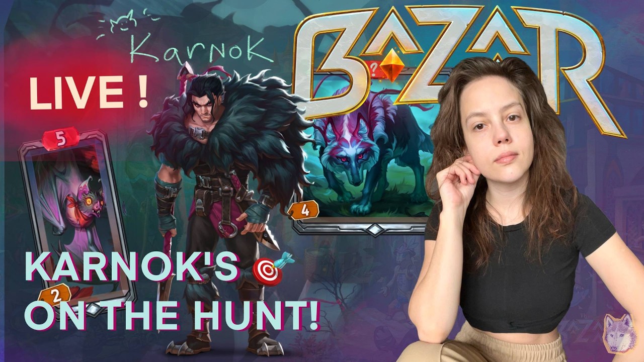 🎯New Hero Karnok is Here! Gameplay & Live Commentary 🎮✨ #bazaar