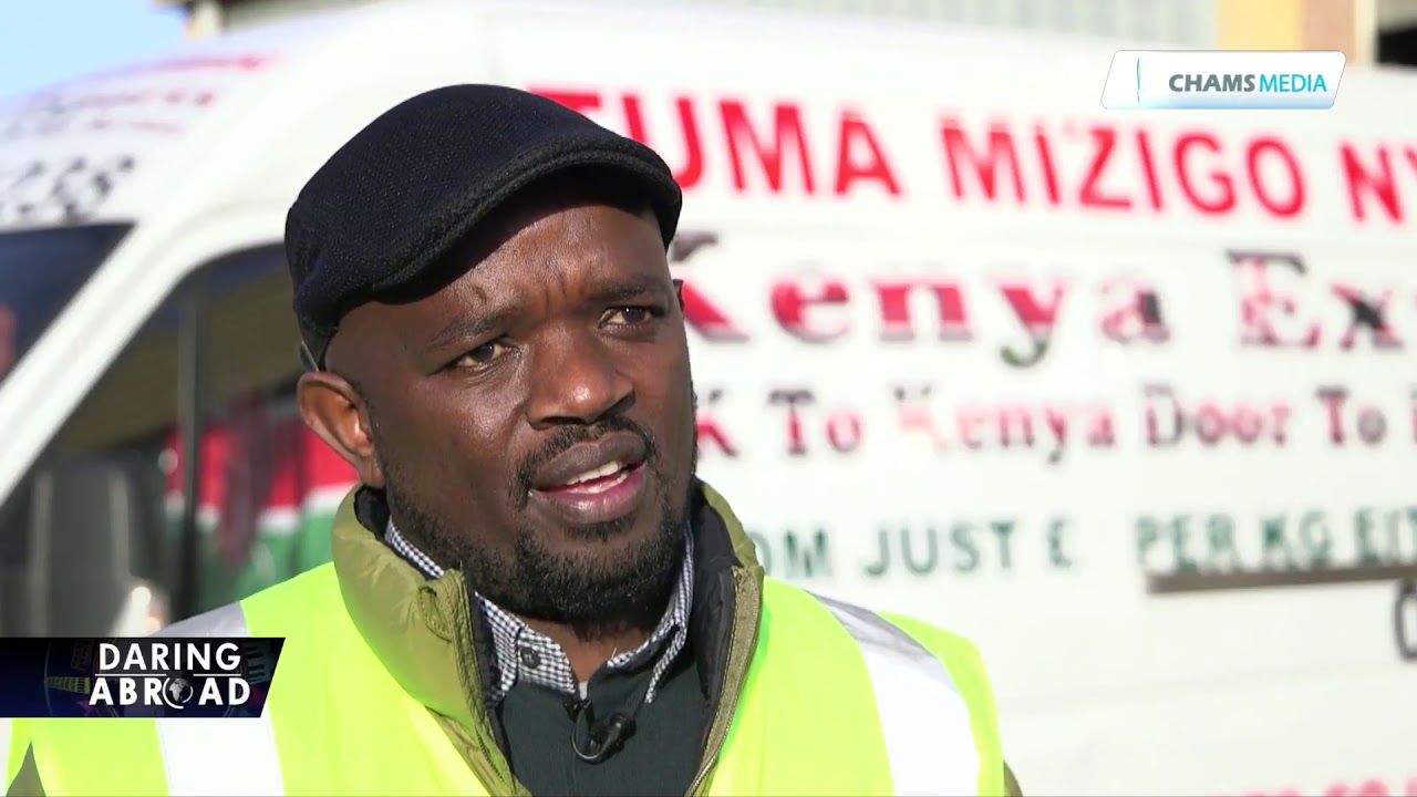 How Morris Njuguna established a shipping business in the UK