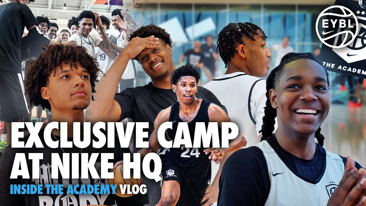 Top High School PROSPECTS Tyran Stokes, Meleek Thomas battle at the Nike Academy and visit Nike HQ 👀