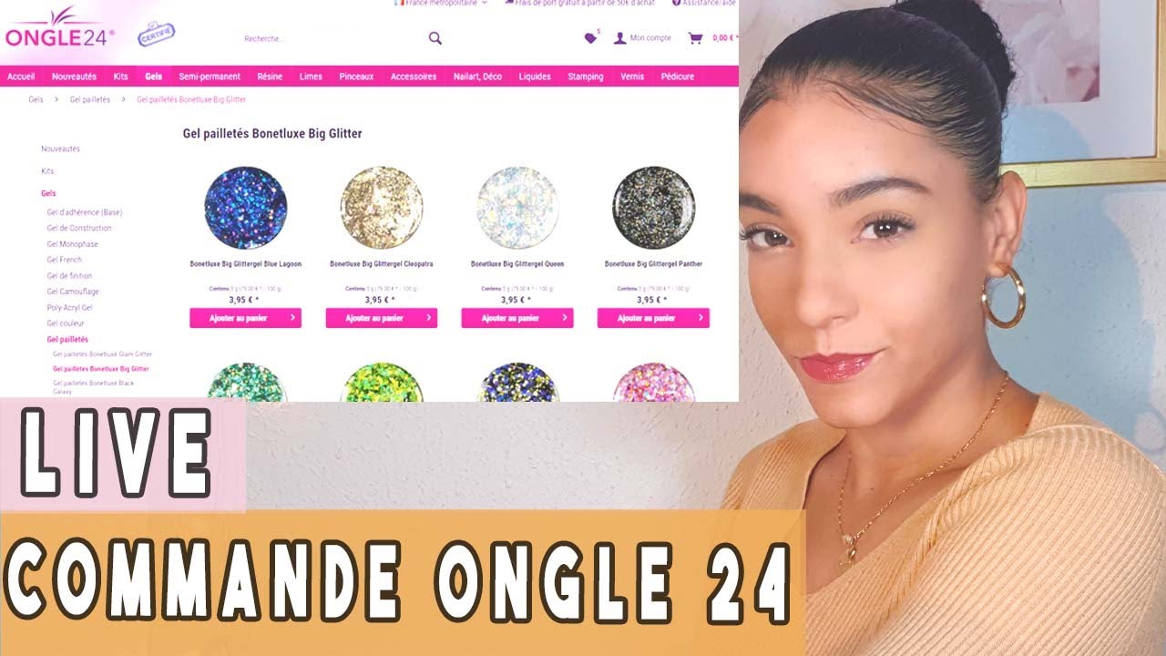 [ LIVE ] COMMANDE ONGLE24 ( Merci Morgane MDR )