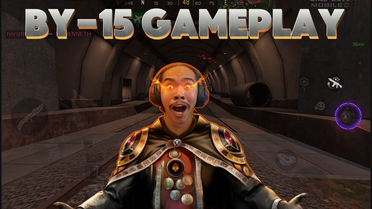 BY-15 SOLO VS SQUAD GAMEPLAY | CALL OF DUTY MOBILE