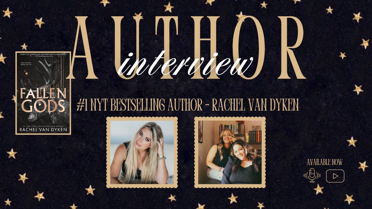 Rachel Van Dyken on Fallen Gods 👑 | Exclusive Interview with the #1 NYT Bestselling Author!