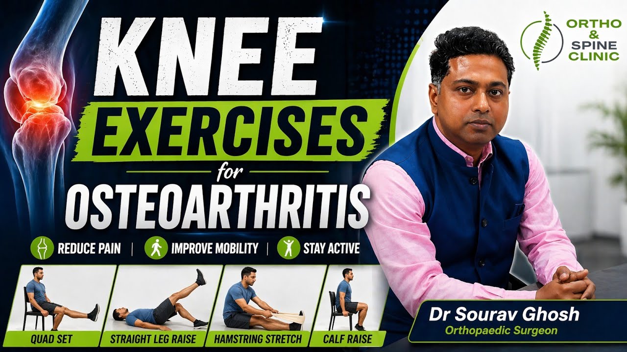 Knee Exercise হাঁটুর ব্যায়াম घुटने का व्यायाम 