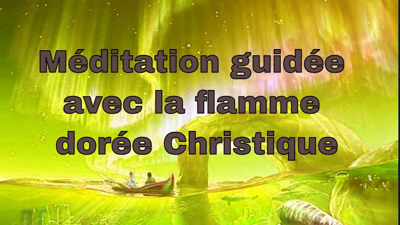 La flamme dorée du temple de la résurrection à Telos