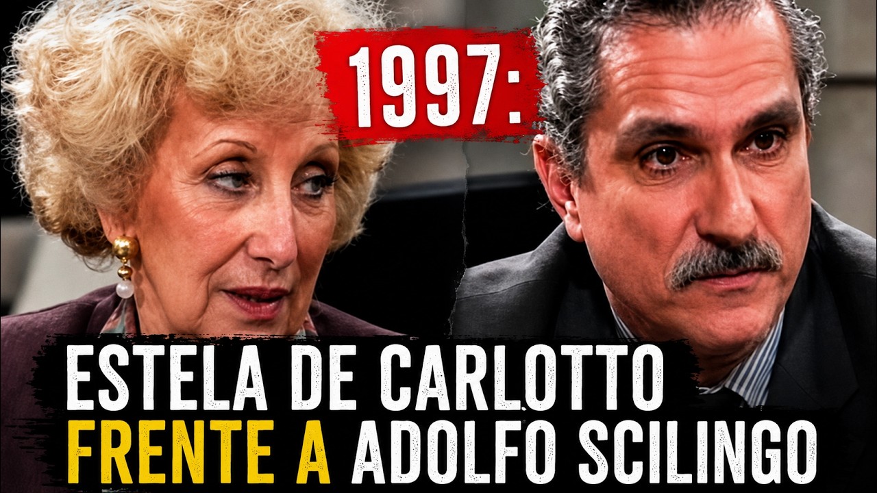 1997: Estela de Carlotto frente a Adolfo Scilingo - Dos en la Noticia