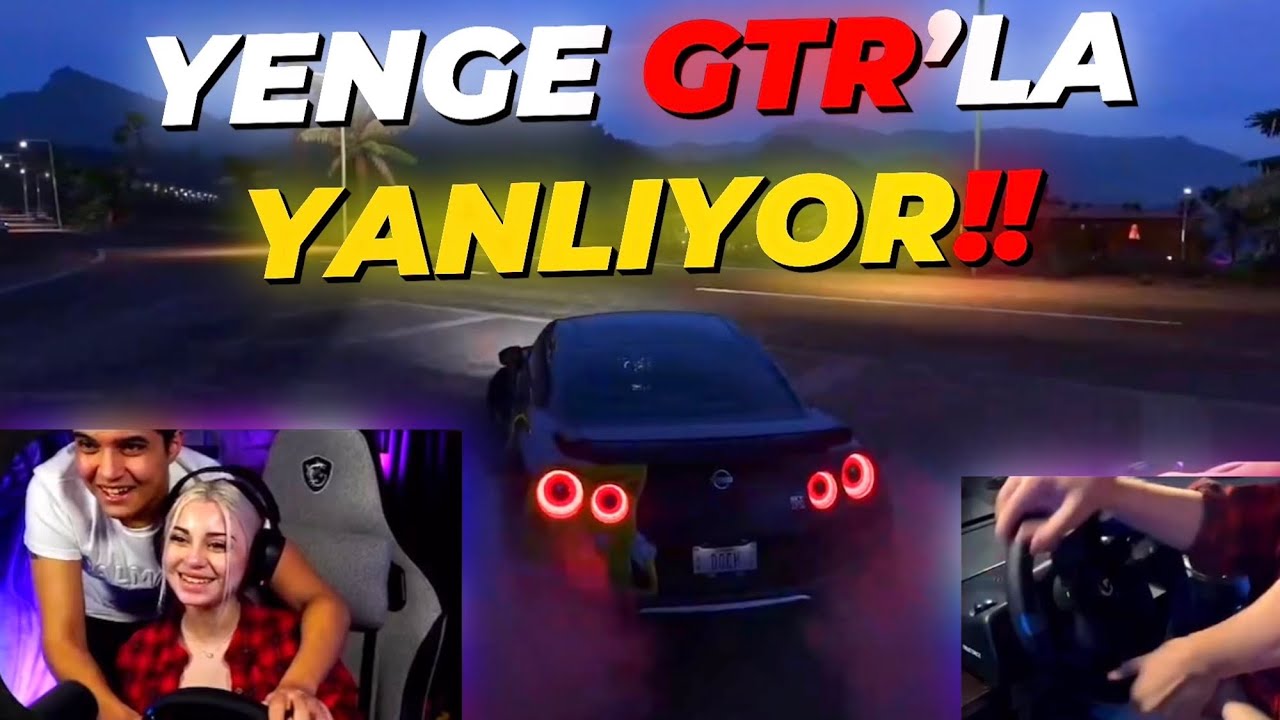 ZEHRA YENGE GTR’LA YANLIYOR!! DOCH YENGE’YE DRİFT ATMAYI ÖĞRETİYOR 😄