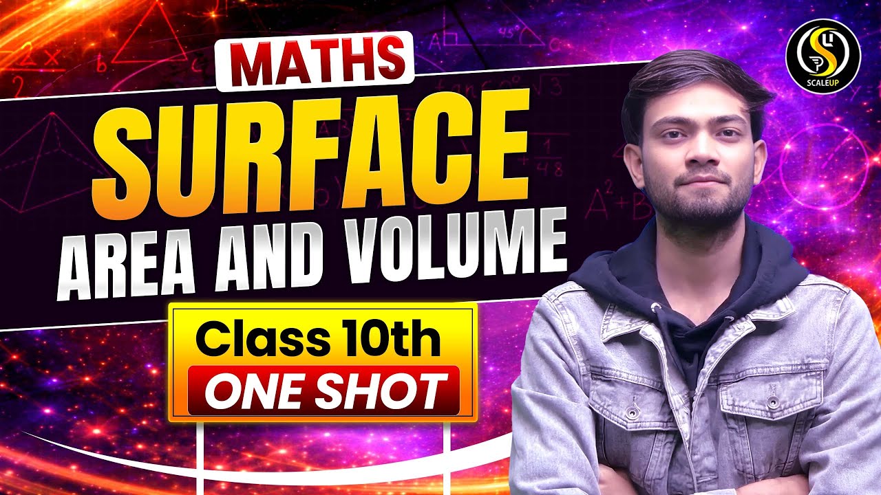 🔴 LIVE : Surface Area and Volume Class 10 One Shot 🔥 | All Formulas + PYQs | Raj Sir