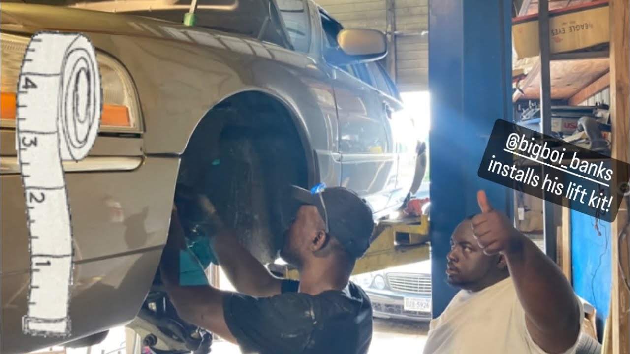 Installing 3 inch lift on a 2005 Grand Marquis!