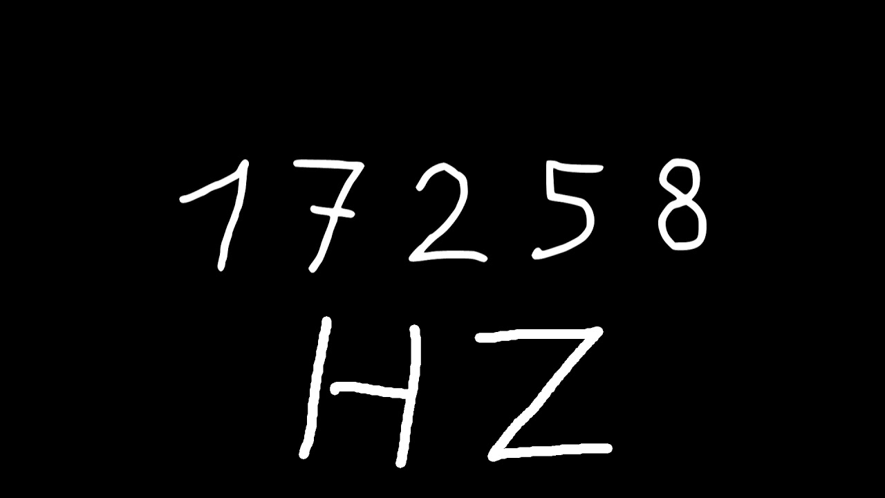 17258 hz